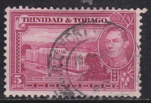 Trinidad & Tobago 54 General Post Office & Treasury 1941