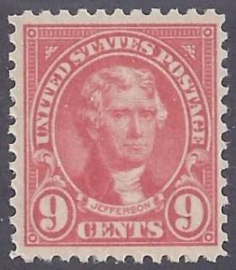 Scott #561 Mint NH OG F-VF