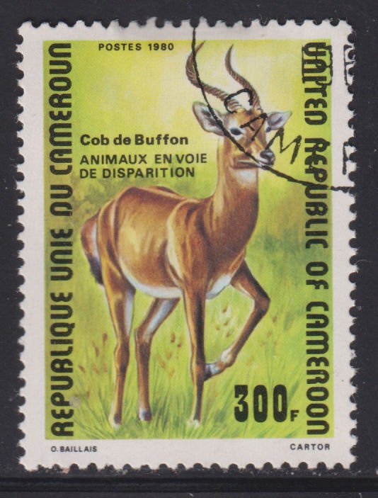 Cameroun 679 Buffon's Antelope 1980