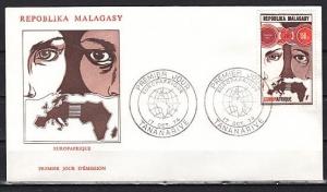 Malagasy Rep., Scott cat. 510. Europafrique issue. First day cover. ^