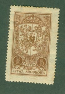 CENTRAL LITHUANIA 39 MH BIN $0.60