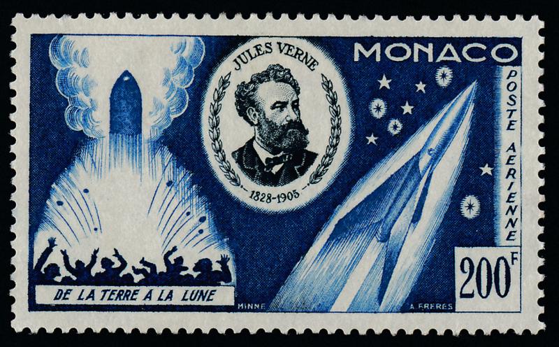 Monaco C45 MH Jules Verne, From the Earth to the Moon, Space