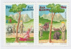 1997 San Marino Europe Tales and Legends MNH** Stamp Set A19P15F711-