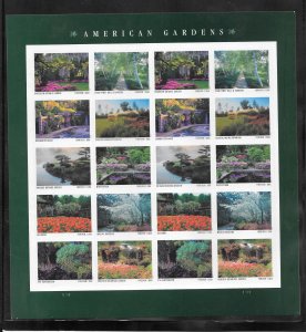 #5461-70 MNH American Gardens Sheet