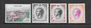 MONACO #602-04A RAINIER MNH