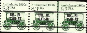 P.N.C. 2 # 2128a MINT NEVER HINGED PRE-CANS. AMBULANCE