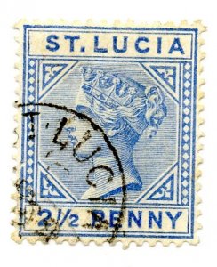 St. Lucia, Scott #31, Used