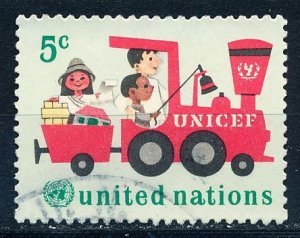 United Nations - New York #162 Single Used