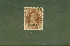 PATIALA INDIAN STATE 99 USED CV $3.25 BIN $1.60