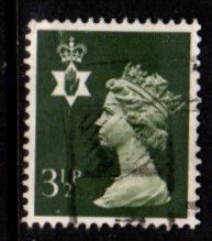 Northern Ireland - #NIMH3 Machin Queen Elizabeth II - Used