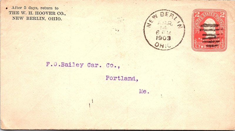 United States, Ohio, United States Postal Stationary