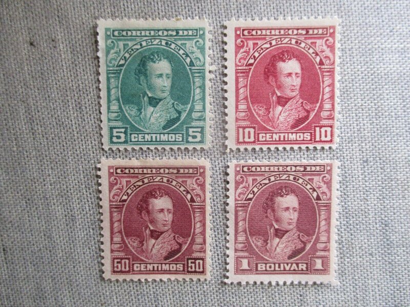 Venezuela, Scott# 231-232, 235-236, MH