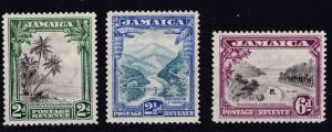 Jamaica 1932 Scenes Complete (3) Very Light Hinge/VF