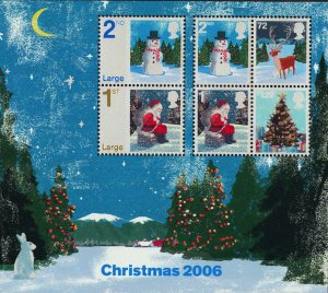 Great Britain 2006 - Twelve Days of Christmas, Santa  -  MNH S/Sheet  # 2411