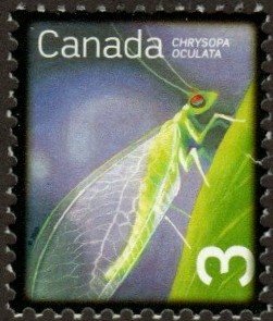 Canada 2235 - Mint-NH - 3c Golden-eyed Lacewing (2007)