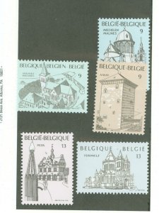 Belgium #1289-93 Mint (NH)