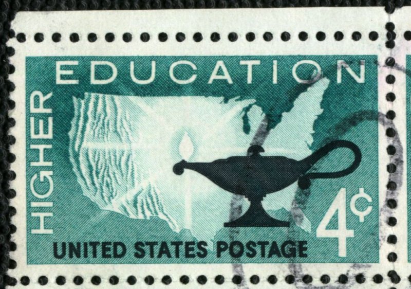 United States #1206, USED BLOCK OF 6 - 1962 - USA2483DST6