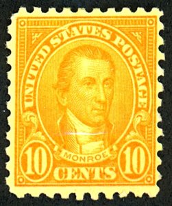 U.S. #591 MINT OG LH