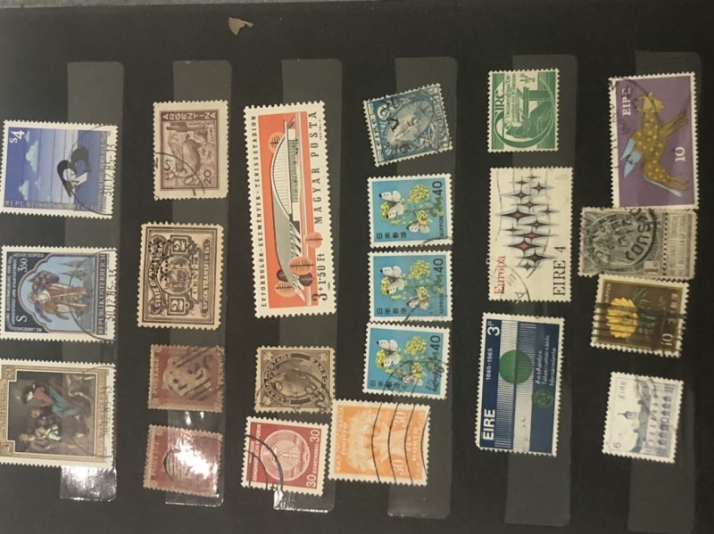 2 Stamp Stock Books Full Of Old U.S Has Some Revenue + Other Countries