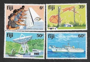 SD)1981 FIJI COMPLETE SERIES TELECOMMUNICATIONS, ASSISTANCE CONTROL, STATION,