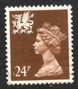 STAMP STATION PERTH Wales #WMH44 QEII Definitive Used 1971-1993