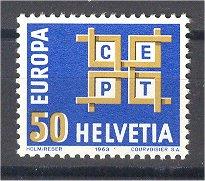 SWITZERLAND 1963, EUROPA CEPT, SET MNH **	