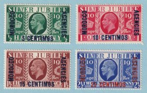 GREAT BRITAIN OFFICES - MOROCCO 67 - 70  MINT HINGED OG * VERY FINE! - R503