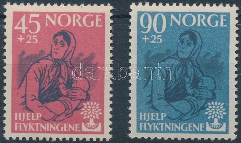 Norway stamp Year of the worlds refugees set 1960 MNH Mi 442-443 WS207226