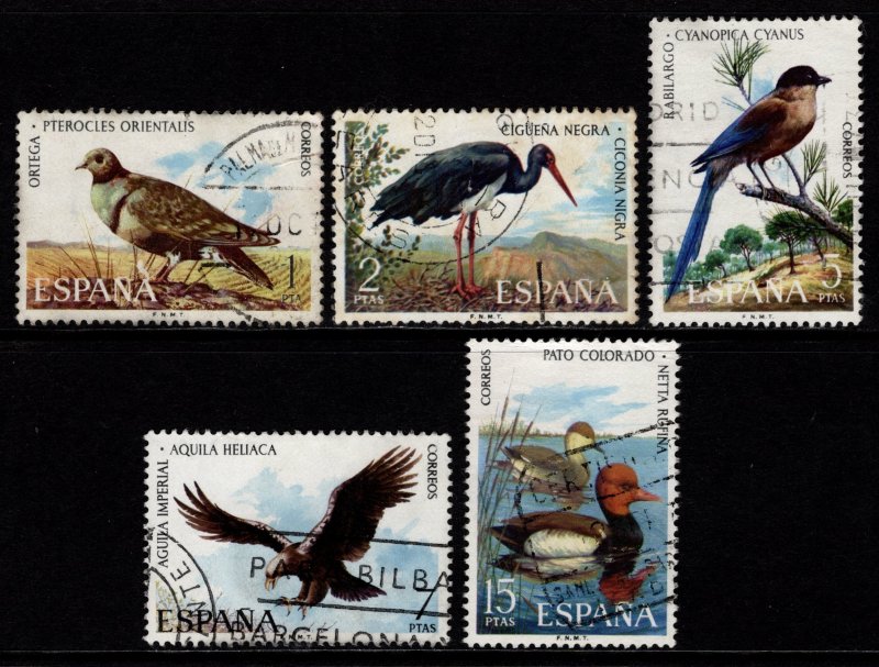 Spain 1973 Spanish Fauna (3rd Series), Set [Used]