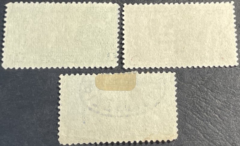 U.S.# 617-619-USED--COMPLETE SET--1925