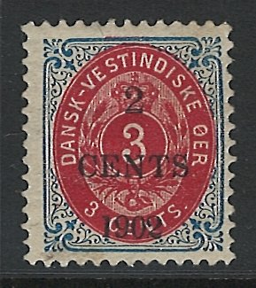 Danish West Indies Scott 24 Used