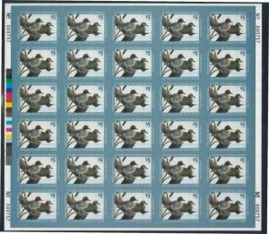 JDS #11 2003 JUNIOR DUCK STAMP FULL SHEET OF 30 SUPER BARGAIN PRICE