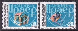 Dominican Republic 1406-1407 MNH VF