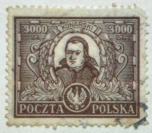 AlexStamps POLAND #193 XF Used 