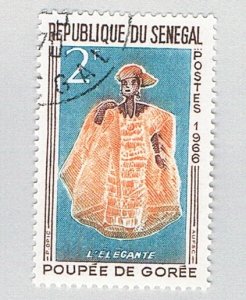 Senegal 262 Used Doll Goree 1966 (BP80004)