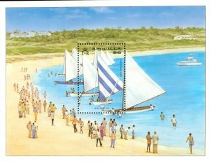 R62-0042 ANGUILLA 700 MH SS  SAILBOATS SCV $20.00 BIN $10.00