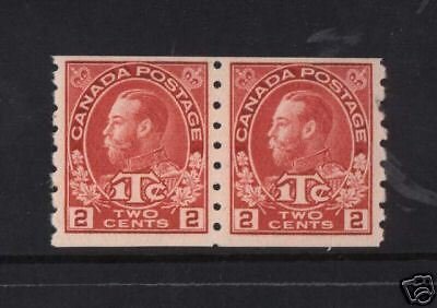 Canada #MR6ii VF/NH Coil Pair  **With Certificate**