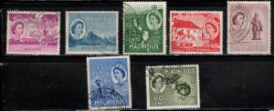 MAURITIUS Scott # 251//61 Used - QEII & Various Scenes - Short Set b