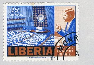 Liberia C173 Used JFK UN General Assembly 1966 (BP78028)