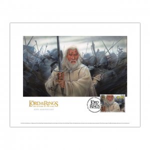 New Zealand 2023 The Lord of the Rings Gandalf and the Moth Art Print