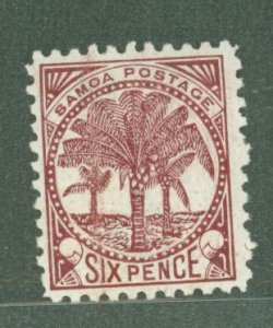 Samoa (Western Samoa) #17d Unused Single