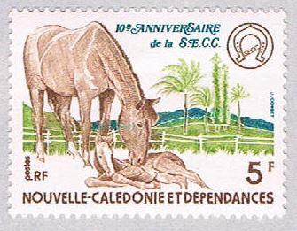 New Caledonia 433 MLH Mare and Foal 1977 (BP2779)