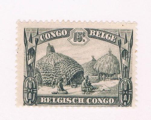 Belgian Congo  #140 NH Kivu Kraa (B0215)