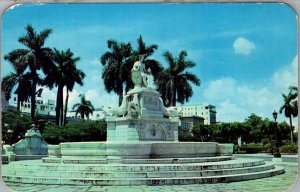 CUBA YR'1957 POSTAL HISTORY PICTORIAL POSTCARD CANC ADDR USA