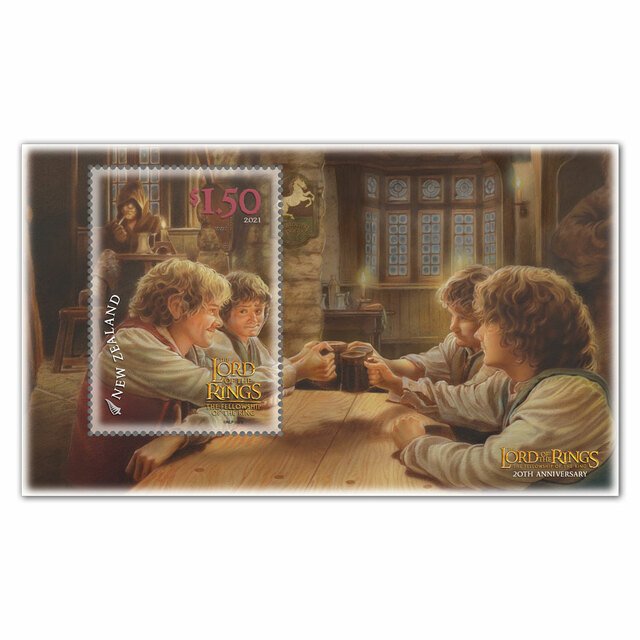 stamps of New Zealand 2021- 2021 The Lord of the Rings: The Fellowship of the Ri