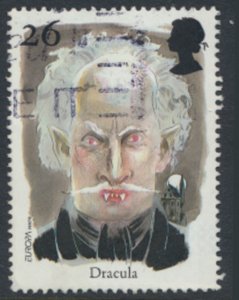 GB  SC# 1754  SG 1980 Used  Dracula  see details & scan