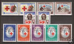 Guatemala Sc C390-400 MNH. 1967 Presidents' Meeting