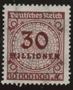 Germany Scott 288 MH* 1923  stamp