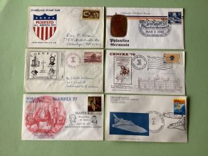 United  States Philatelic exhibitions & Fairs postal covers 6  items Ref A2128