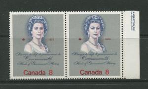 STAMP STATION PERTH Canada #620 QEII Portrait 1973 MNH CV$0.50